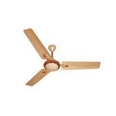 Brezo Gold2 60W 3 Blade Golden Ceiling Fan, Sweep: 1200 mm