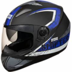 Studds Shifter D1 N1 Blue & Black Full Face Helmet, Size: M