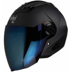 Steelbird SBA-3 Black Full Face Helmet, Size: L