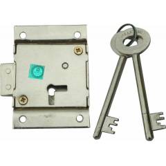 Ramson 6 Lever Silver Iron Lock