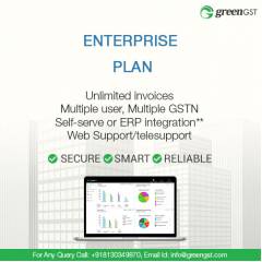 GreenGST Enterprise Pack For Unlimited Invoices Per Annum