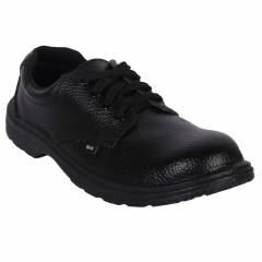 Hillson U4 Steel Toe Black Safety Shoes, Size: 6