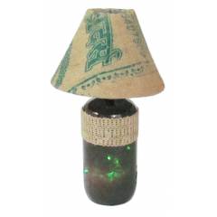 Aadhya Creations Alkanol Big Gunny Shade LED Table Lamp, AC13BL054B