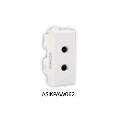 Standard 6A 1M 2 Pin Socket, ASIKPAW062