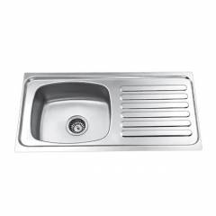 Jayna Jupiter SBSD 02 (RR) Matt Sink With Drain Board, Size: 37 x 18 in