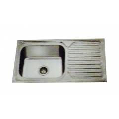 Jayna Jupiter SBSD 03 Matt Sink With Drain Board, Size: 36 x 20 in