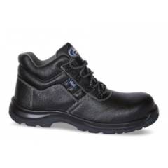 Allen Cooper AC-1266 Electric Shock Resistant Black Safety Shoes, Size: 6