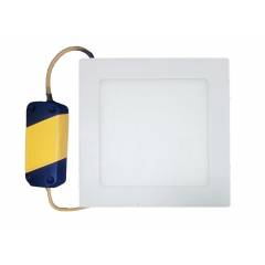 Shelton 3W White Square LED Slim Ceiling Panel Lights (Pack of 16)