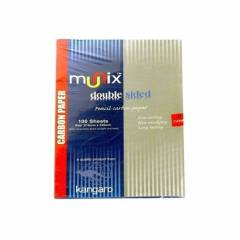 Kangaro Double Sided Munix Pencil Carbon Paper, 210x330 mm (Pack of 2)