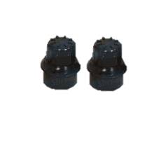 shreenathjee 2.5 Inch Plassval Black Cap (Pack of 25)