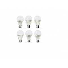 PNP 12W B-22 Cool Day Light LED Bulb (Pack of 6)