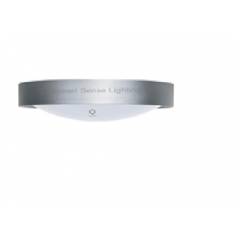 Smart Sense 12W Silver Warm White LED Ceiling Lamp With Motion Sensor, MMS-SCL-12W-AA001