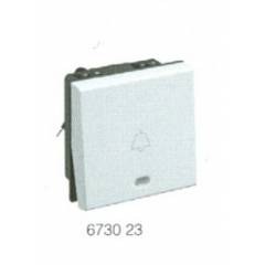 Legrand Myrius 6 A Bell Push With Indicator-1 Module (Pack of 3)
