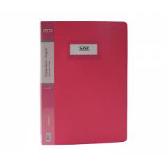 Saya Light Pink Display Book 30 Pockets F/C, Dimensions: 240 x 20 x 355 mm (Pack of 2)