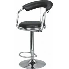 Atharvo 132 Black Adjustable Office Bar Stool