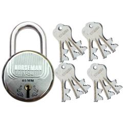 Horseman T-26 Steel 7 Lever 12 Keys Padlock