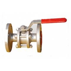 Flowlink 3/4 Inch Three Pice Flange Valve F.E., 304