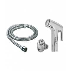 Snowbell Continental Health Faucet with 1m Flexible Tube & Wall Hook