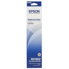 Epson S015632 Black Fabric Ribbon Cartridge for LX-310