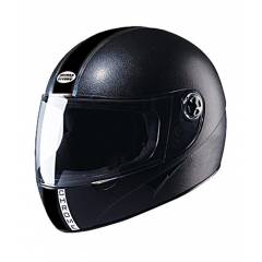 Studds Chrome Economy Black Full Face Helmet, Size (Large, 580 mm)