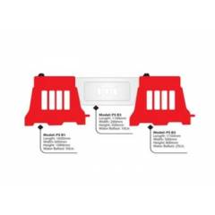 Pioneer Swift Plastic Road Barrier, PS B1