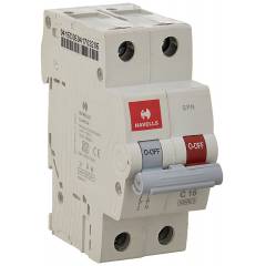 Havells EURO-II 50A C Curve SP MCB, DHMGCSNF050 (Pack of 6)