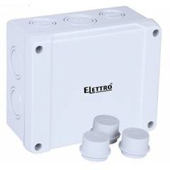 Elettro ET-9060 PVC Junction Box, Size: 139x119x70 mm