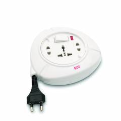GM 3041 Trio 2 Pin 5m Wire Extension Cord with Indicator & International Socket