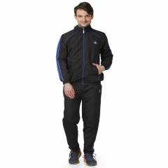 Abloom 127 Black & Royal Blue Tracksuit, Size: L