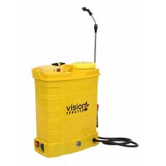 Neptune 16 Litre Yellow Battery Operated Knapsack Garden Sprayer, BS-99
