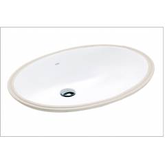 Cotto C-0171 MARLOW 65 Under Counter Wash Basin with Front Overflow Hole, Colour: White