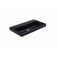 Cotto C0900 QUADO 90 Decorative Wash Basin with Leather Finish, Colour: White