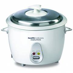 Morphy Richards Health 1.8 Litre White Electric Cooker, 690000