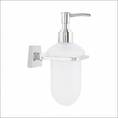 Kamal Liquid Soap Container Platinum, ACC-1349