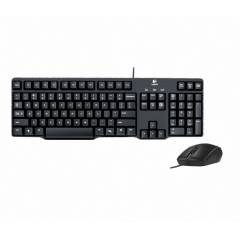 Logitech MK100 USB Classic Combo of Desktop Keyboard & Mouse
