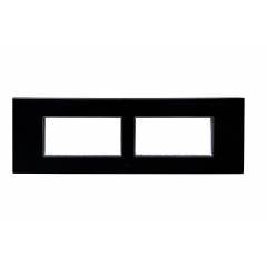 GM Glossy Black CASA VIVA Plate with Support Frame, PX SF 08 011-B