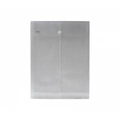 Saya Tr. Natural Vertical Button Envelope, Dimensions: 250 x 18 x 410 mm, Weight: 33.4 g (Pack of 12)