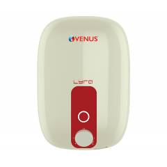 Venus 25 Litre Ivory & Red Lyra Storage Water Heater, 25R