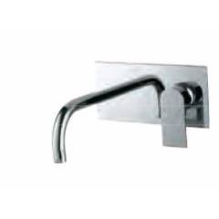 Jaquar Full Gold Lyric Exposed Part Kit Of Wall Mounted Single Lever Basin Mixer, LYR-38233K