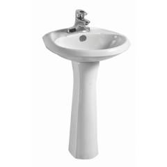 Saniqua Basin With Pedestal, BE 770, Dimensions: 560x410x790mm
