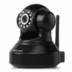 FOSCAM FI9816P Plug and Play 720P Hd H.264 Wireless/Wired Pan/Tilt IP Camera, Colour: Black