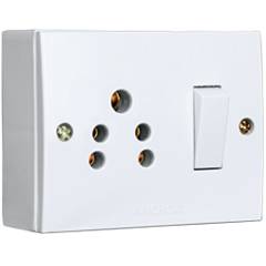 Anchor Penta 6A Ivory Deluxe 2-in-1 S.S. Combined Unit with Box, 50508