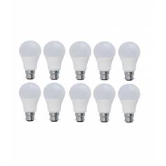 Syska 5W B-22 LED Bulbs (Pack of 10)