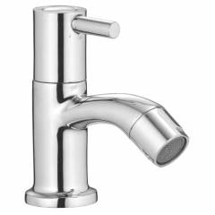 Apree Treat Silver Brass Pillar Faucet