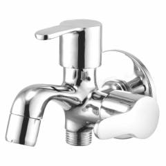 Apree Lemon Silver Brass 2 in 1 Bibcock