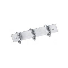 SmartShophar Stainless Steel 3 Legs Simply Wall Hook, 54619-SHKS-SL06