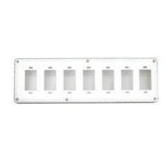 B-Five Semi Fresh 7 Way Gang Box, B-207S (Pack of 10)