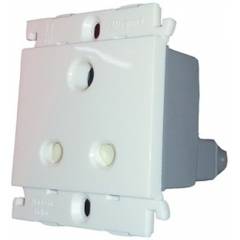 Legrand Mylinc 6A - 2/3 Pin 2M Combine Socket, 6755 50 (Pack of 10)
