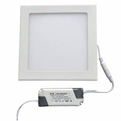EGK 6W Cool White Square LED Panel Light with Driver (Pack of 4)