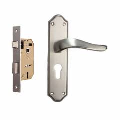 Plaza Marvel Stainless Steel Finish Handle with 65mm Mortice Lock & 3 Keys